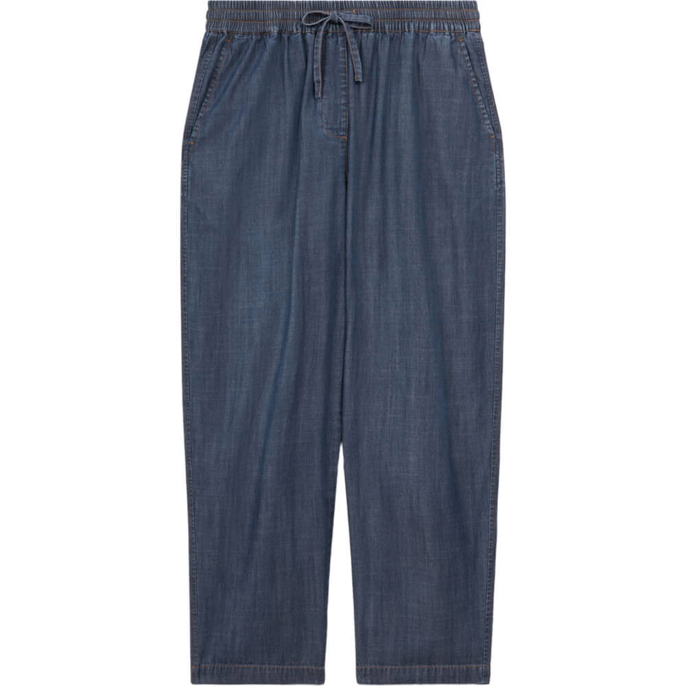 REISS CARTER Denim Look Tapered Trousers